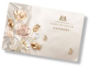 Carte cadeau fond floral